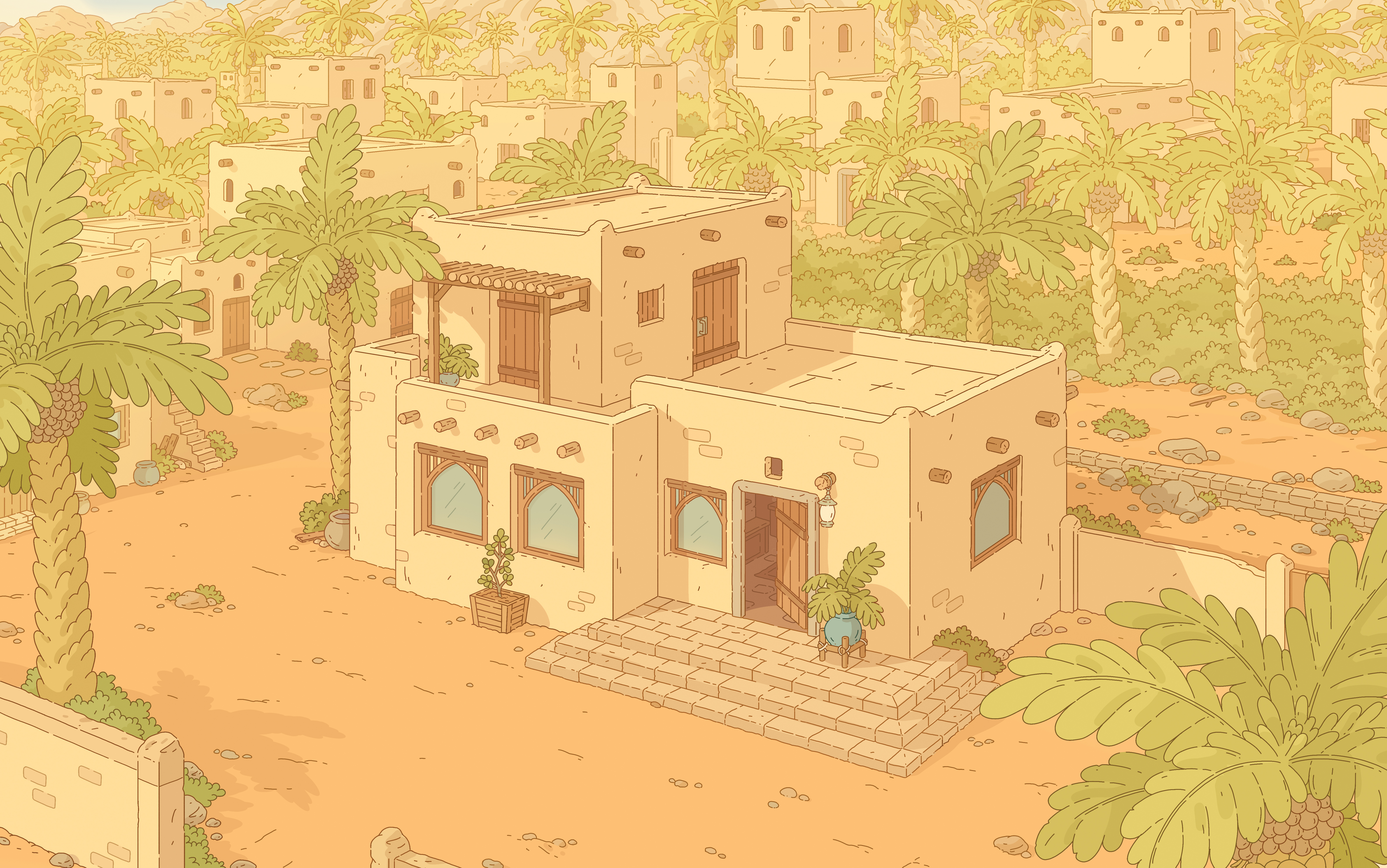 The landscapes of Madinah